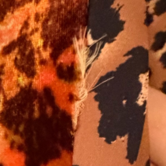 Free People Mirabella Velvet Printed Duster | Boho Festival Kimono Statement M/L - Picture 10 of 12